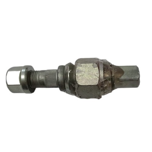 WHEEL BOLT WITH SLEEVE 20x100 LH SPLINE DIA 20.90