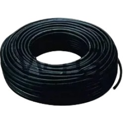  Black Battery Cable 25sqmm - Clamp Type, 500mm Copper Cable (24V, PVC)