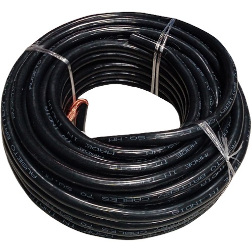 Battery Cable 70 Sq.mm 560x0.32mm 25 Metre Roll for Heavy Vehicles Battery Cable 70 Sq.mm 560x0.32mm 25 Metre Roll for Heavy Vehicles