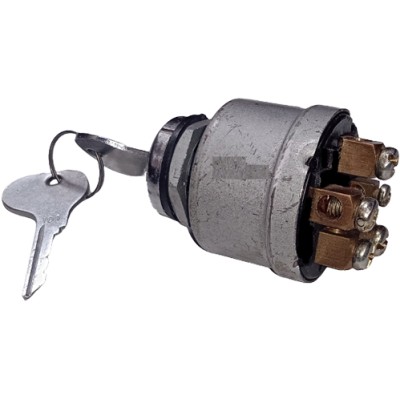 Universal Ignition Switch, Ignition Key Switch, Metal for Truck IND for Universal Cars