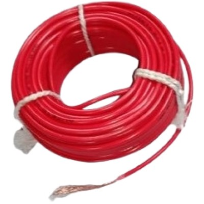 Red Wire 35x0.2mm PVC OD 3.50mm 25 Metre Roll for Universal Cars | Heavy Duty Automotive Electrical Wire Cable