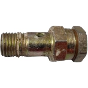 BENJO BOLT W/OVER FLOW PLUG