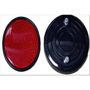 SIDE LIGHT REFLECTOR WITH WASHER AND NUT
