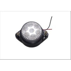 Trailer & Truck Round Lamp 5 LED White | Heavy Duty LED Marker Light