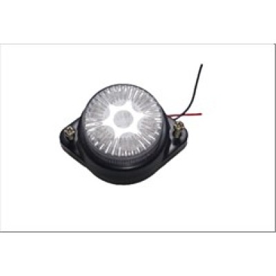 Trailer & Truck Round Lamp 5 LED White | Heavy Duty LED Marker Light