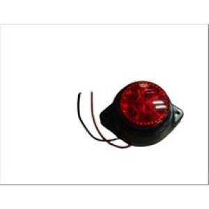 Trailer & Truck Round Lamp 5 LED Red | Heavy Duty LED Marker Light