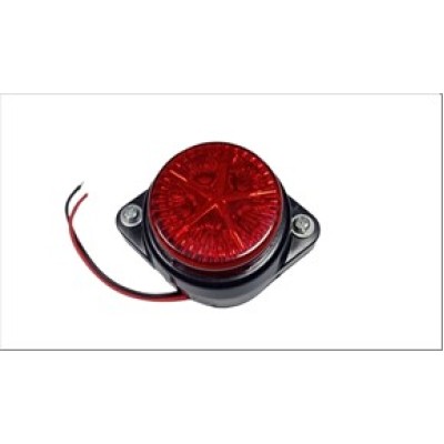 Trailer & Truck Round Lamp 5 LED Red | Heavy Duty LED Marker Light