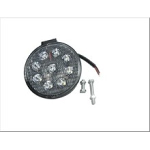 REVERSE LIGHT ROUND 9 LED 24 VOLT
