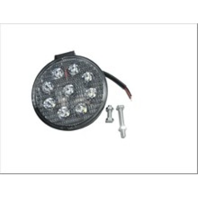 REVERSE LIGHT ROUND 9 LED 24 VOLT
