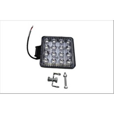 LIGHT SQUARE 16 LED-12V (ALUMINIUM BODY)