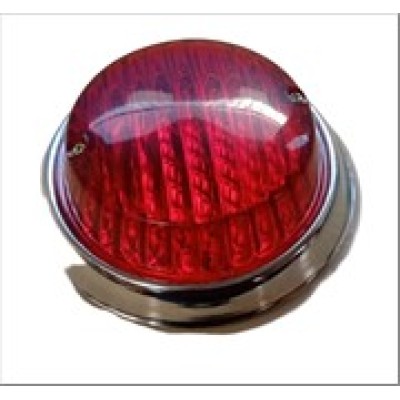 LIGHT ROUND 24V RED