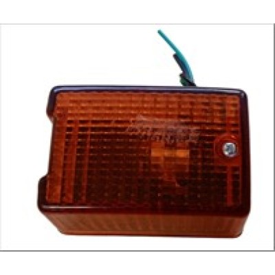 Flasher Light 12/24V Orange | Heavy Duty LED Warning Signal Light for Trucks & Trailers