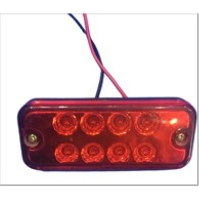 LED SIDE LAMP RED | Trailer & Truck Round Lamp LED Marker Light