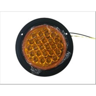 ROUND LIGHT - AMBER 24V DM-A-089