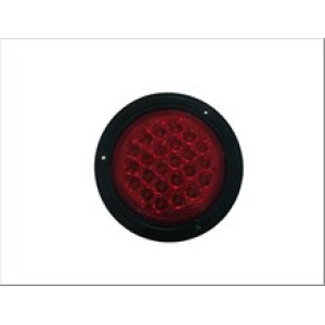 ROUND LIGHT - RED 24V  DM-A-089