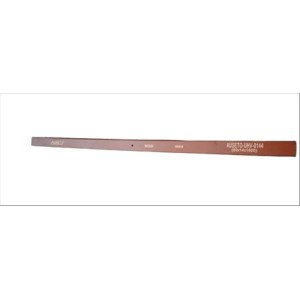 LEAF SPRING 60x14x1600 MIDDLE HOLE BEND 2.5 INCH CENTRE HOLE DIA = 10.3mm