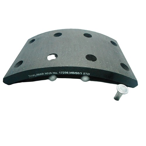BRAKE LINING MB-68/1 17298 w/ RIVET