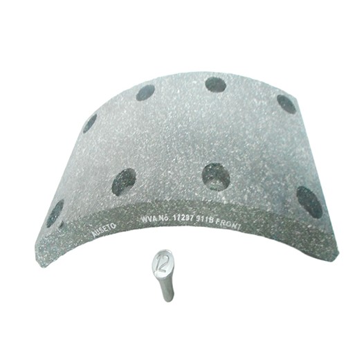 BRAKE LINING FRONT 911 MB-67/1, 17297 BRAKE LINING FRONT 911 MB-67/1, 17297