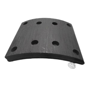 BRAKE LINING IST OVERSIZE 19486 w/ RIVET 8x22x15