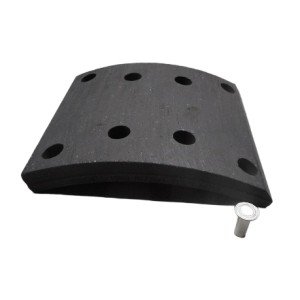 BRAKE LINING 2ND OVERSIZE 19486 w/ RIVET 8x22x15