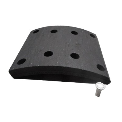 BRAKE LINING 2ND OVERSIZE 19486 w/ RIVET 8x22x15