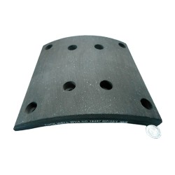 BRAKE LINING IST OVERSIZE 19487 w/ RIVET 8x22x15