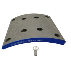 BRAKE LINING STD ASBESTOS FREE-19487 WITH REVIT 8x22x15