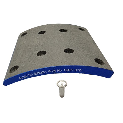 BRAKE LINING STD ASBESTOS FREE-19487 WITH REVIT 8x22x15 BRAKE LINING STD ASBESTOS FREE-19487 WITH REVIT 8x22x15