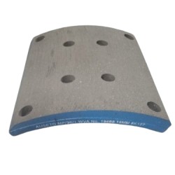 BRAKE LINING 2ND OVER SIZE ASBESTOS FREE 19488 WITHOUT RIVET (8 PCS)