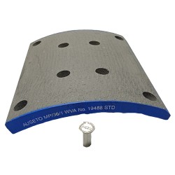 BRAKE LINING STD ASBESTOS FREE - 19488 WITH REVIT 8x22x15