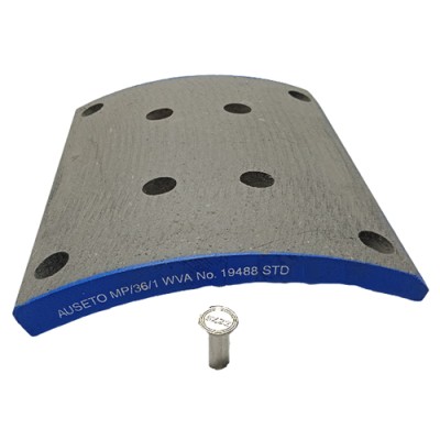 BRAKE LINING STD ASBESTOS FREE - 19488 WITH REVIT 8x22x15