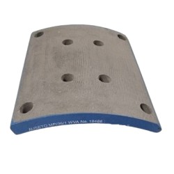 BRAKE LINING STD ASBESTOS FREE - 19488 WITHOUT RIVET 8 PCS