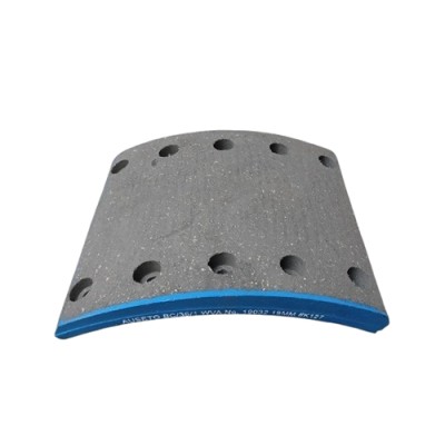 BRAKE LINING 2ND OVER SIZE ASBESTOR FREE 19032 WITHOUT RIVET (8 PCS)