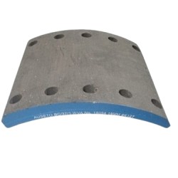 BRAKE LINING 2ND OVER SIZE ASBESTOS FREE 19094 WITHOUT RIVET (8 PCS)