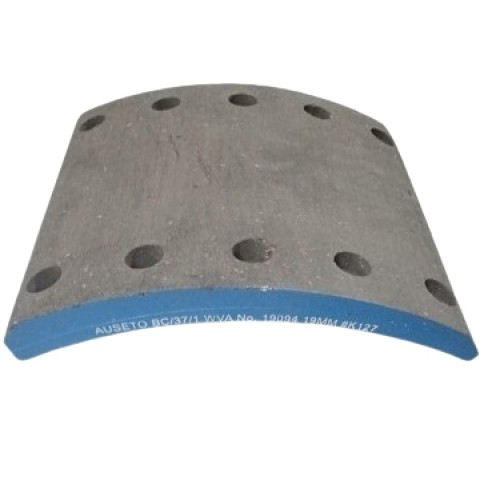 BRAKE LINING 2ND OVER SIZE ASBESTOS FREE 19094 WITHOUT RIVET (8 PCS) BRAKE LINING 2ND OVER SIZE ASBESTOS FREE 19094 WITHOUT RIVET (8 PCS)