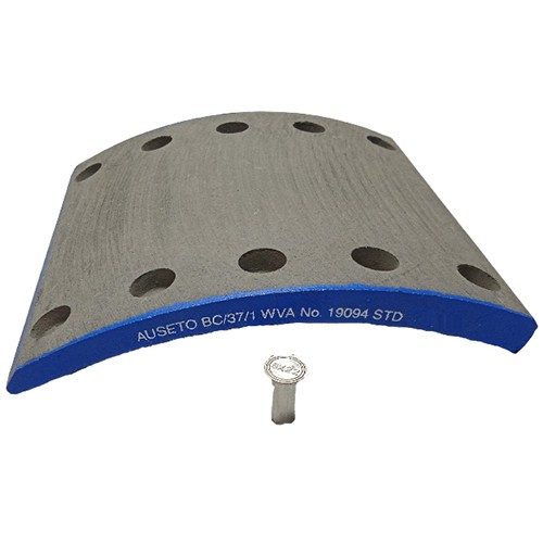 BRAKE LINING 19094,w/o Revit AF, (8 Pcs) BRAKE LINING 19094,w/o Revit AF, (8 Pcs)