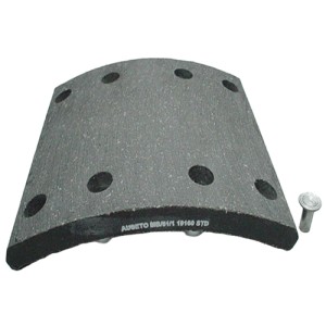 BRAKE LINING IST 19160 w/RIVIT 1621 Rear