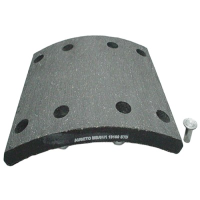 BRAKE LINING IST 19160 w/RIVIT 1621 Rear