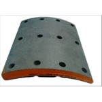 BRAKE LINING ASBESTOS FREE, E-MARK,19940 w/RIVIT