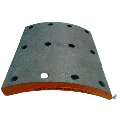 BRAKE LINING ASBESTOS FREE, E-MARK,19940 w/RIVIT