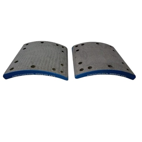 BRAKE LINING STD ASBESTOS FREE 19369/370 WITHOUT RIVET 8 PCS BRAKE LINING STD ASBESTOS FREE 19369/370 WITHOUT RIVET 8 PCS