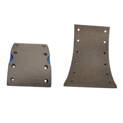 BRAKE LINING STD ASBESTOS FREE TATA 909 WITHOUT RIVET 8 PCS