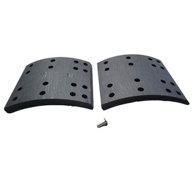 BRAKE LINING 1L-66/67,19036/37 w/RIVIT 16 HOLES