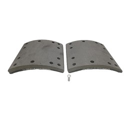 BRAKE LINING 19365/366 w/ RIVET 6x20x12