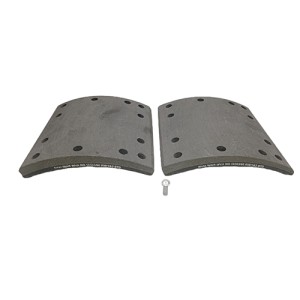BRAKE LINING 19365/366 w/ RIVET 6x20x12