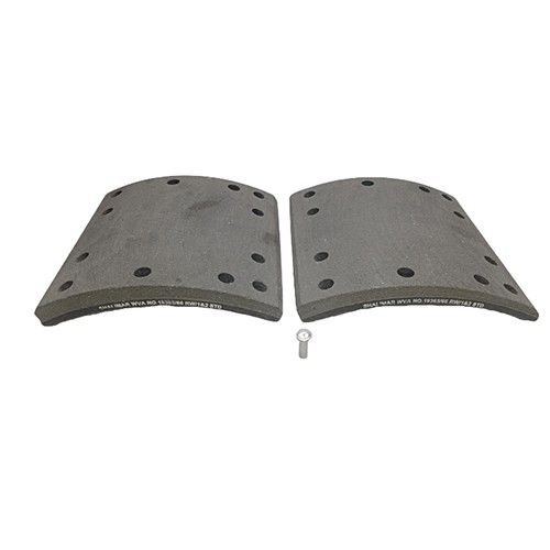 BRAKE LINING 19365/366 w/ RIVET 6x20x12 BRAKE LINING 19365/366 w/ RIVET 6x20x12