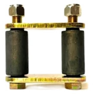 Shackle Assembly with Rubber Bushings - Leyland Dost