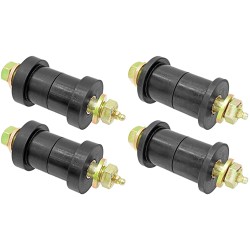 Spring Eye Pin Kit with Brass Bush (Set of 4) - Jeep