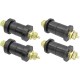 Spring Eye Pin Kit with Brass Bush (Set of 4) - Jeep