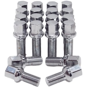 M12x1.5 Alloy Wheel Stud Nut Kit (Set of 17) - Tata Ace